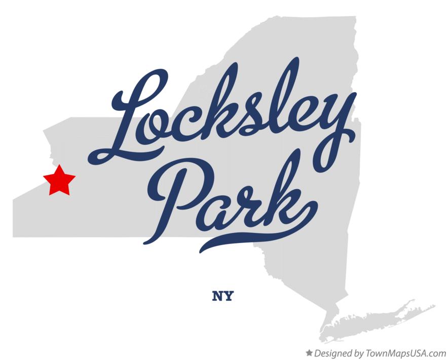 Map of Locksley Park New York NY