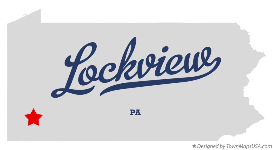 Map of Lockview Pennsylvania PA