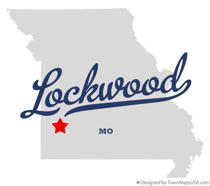 Map of Lockwood Missouri MO