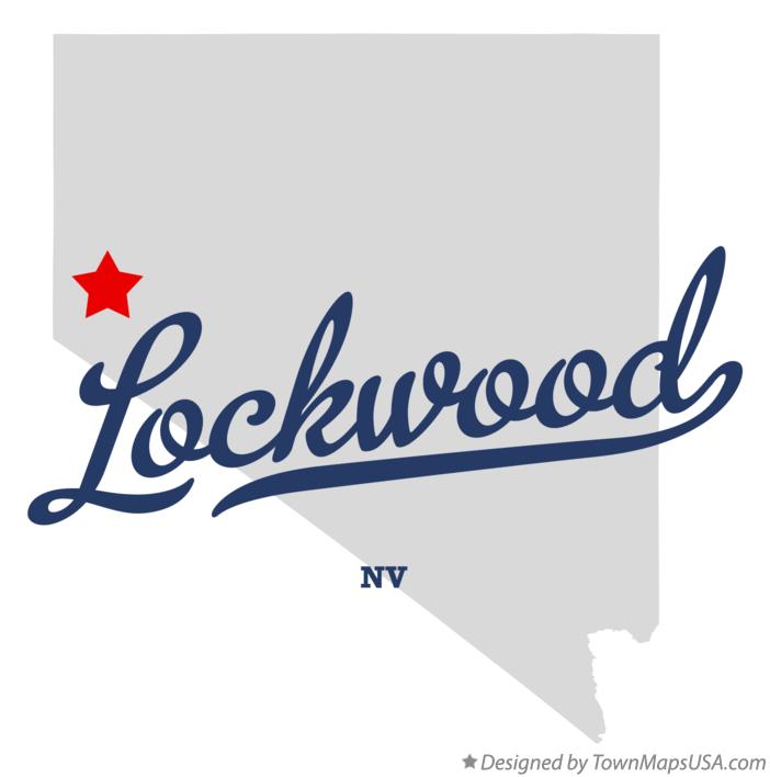 Map of Lockwood Nevada NV