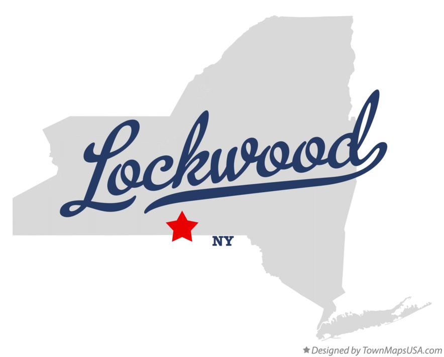 Map of Lockwood New York NY
