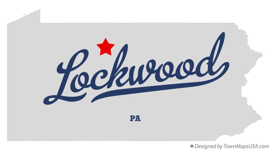 Map of Lockwood Pennsylvania PA