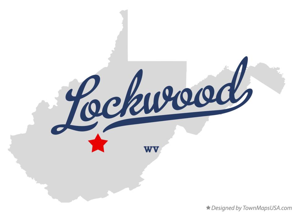 Map of Lockwood West Virginia WV