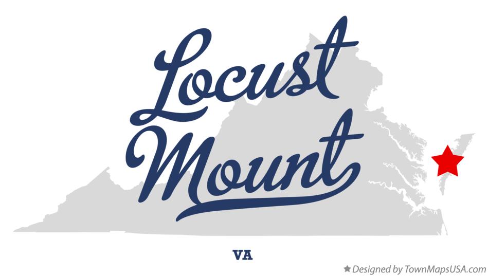 Map of Locust Mount Virginia VA