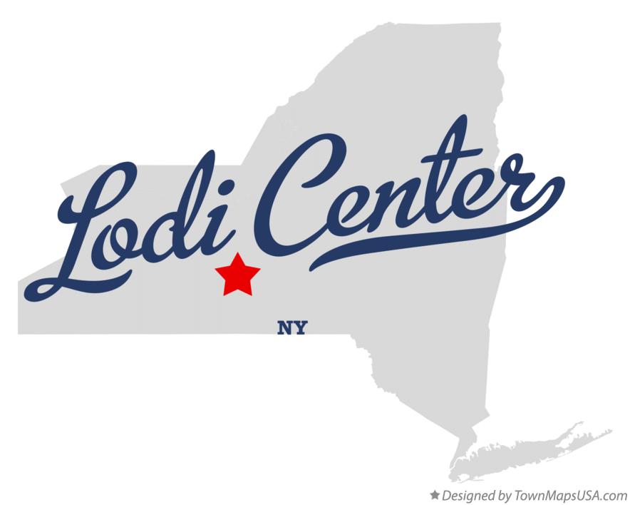 Map of Lodi Center New York NY