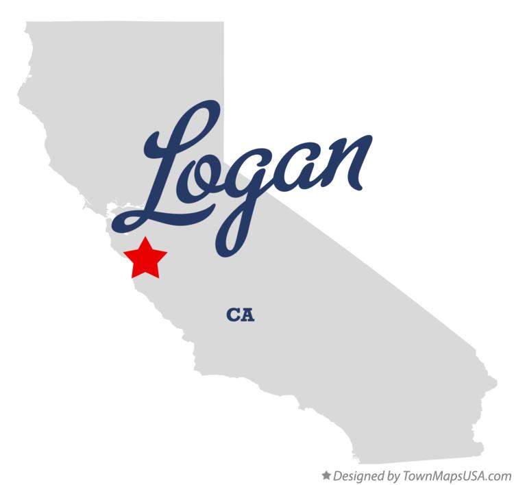 Map of Logan California CA