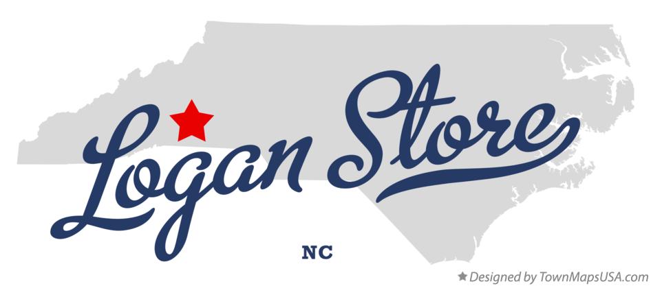 Map of Logan Store North Carolina NC