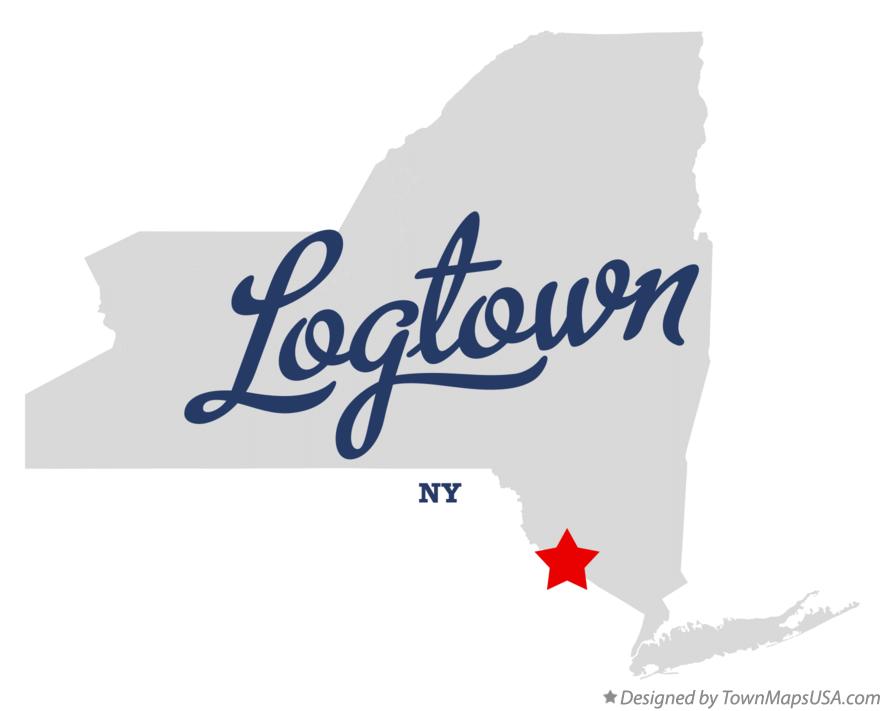 Map of Logtown New York NY