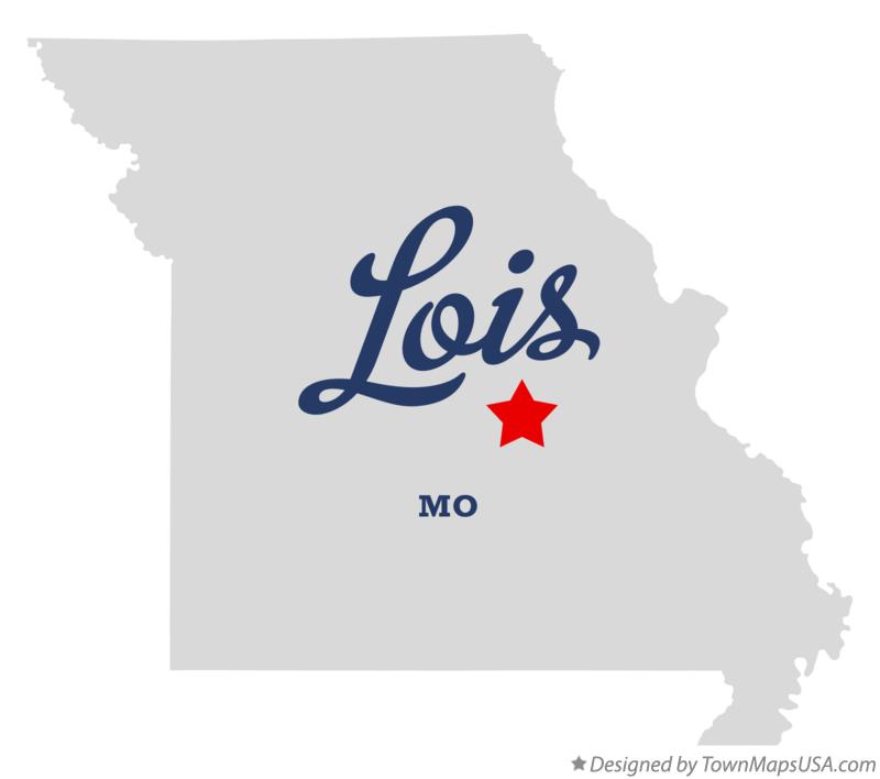 Map of Lois Missouri MO