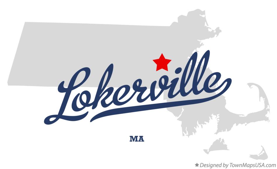 Map of Lokerville Massachusetts MA