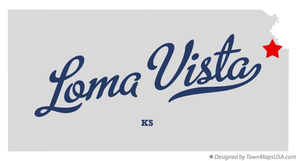 Map of Loma Vista Kansas KS