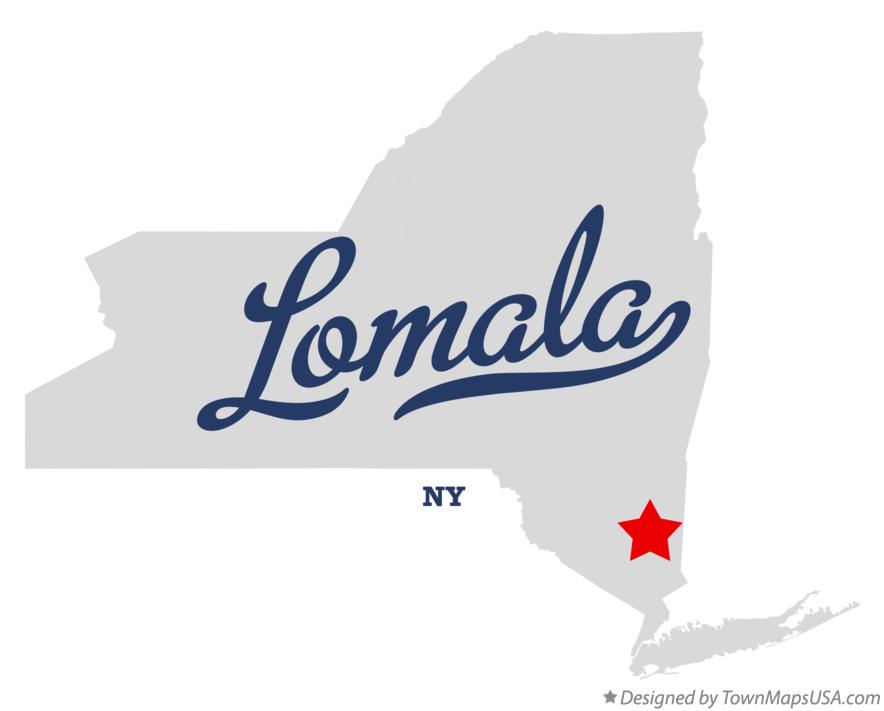 Map of Lomala New York NY