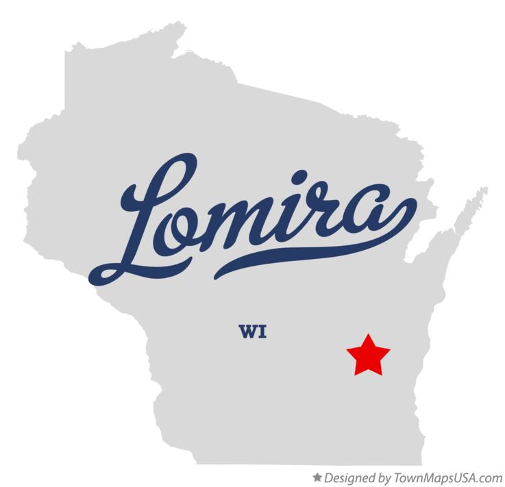 Map of Lomira Wisconsin WI