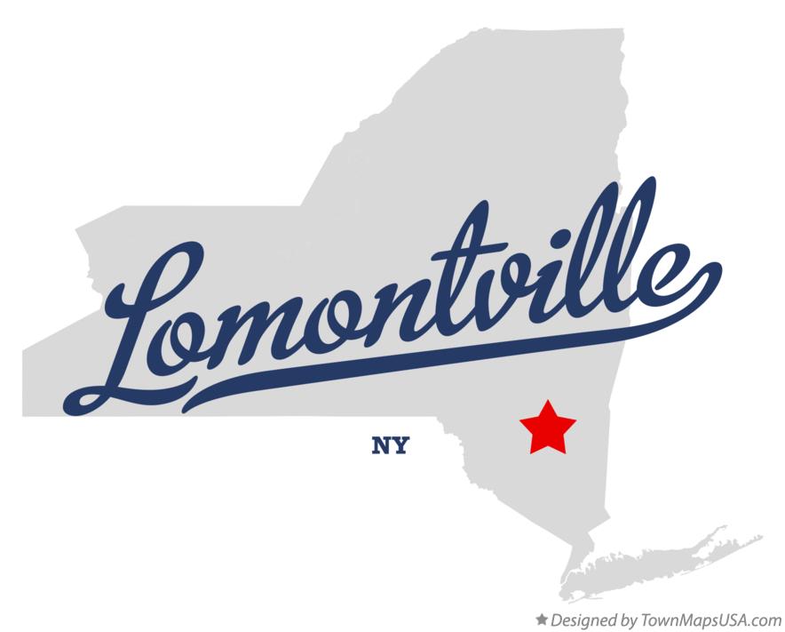 Map of Lomontville New York NY