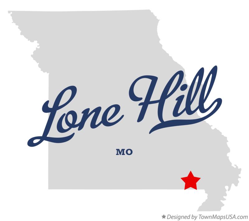 Map of Lone Hill Missouri MO
