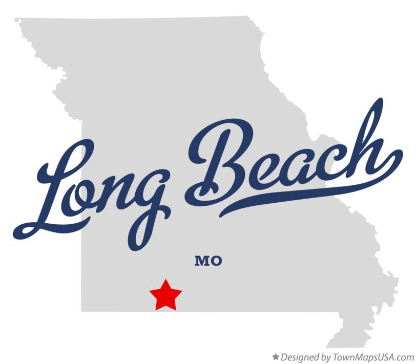 Map of Long Beach Missouri MO