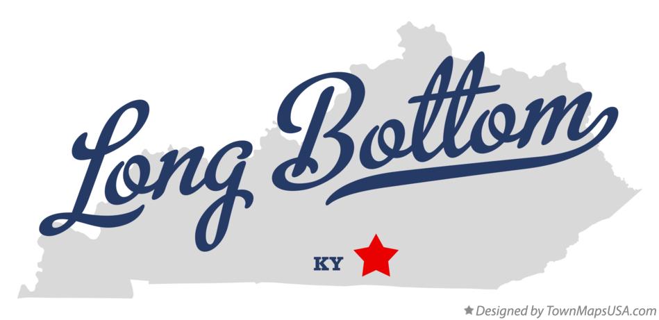 Map of Long Bottom Kentucky KY