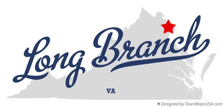 Map of Long Branch Virginia VA