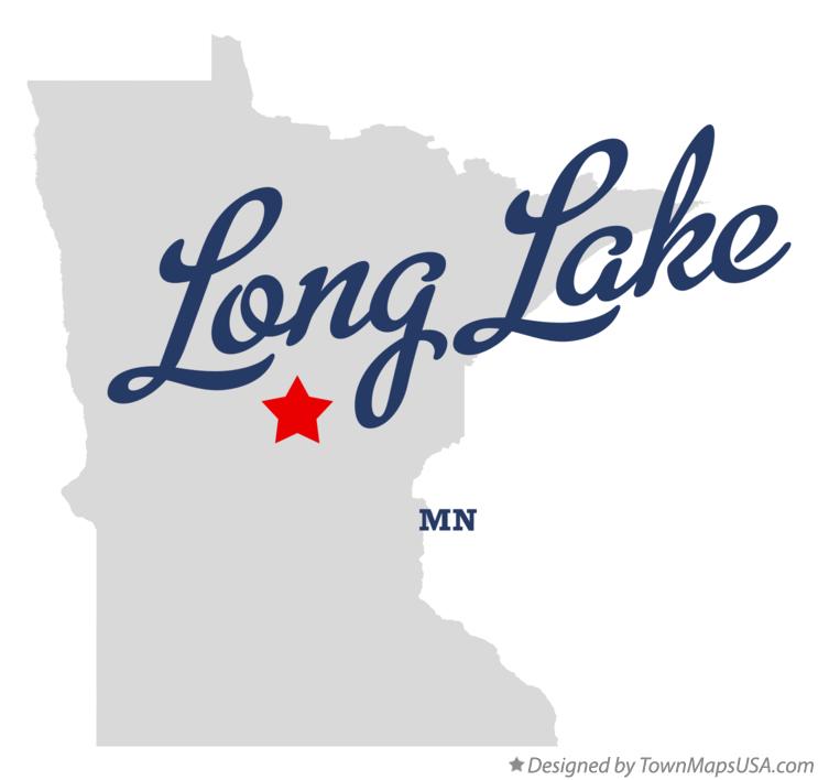 Map of Long Lake Minnesota MN