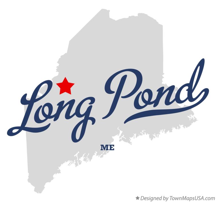 Map of Long Pond Maine ME
