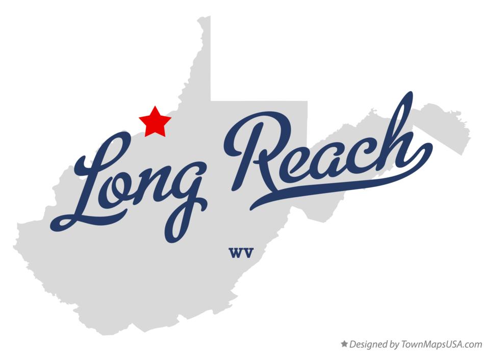 Map of Long Reach West Virginia WV