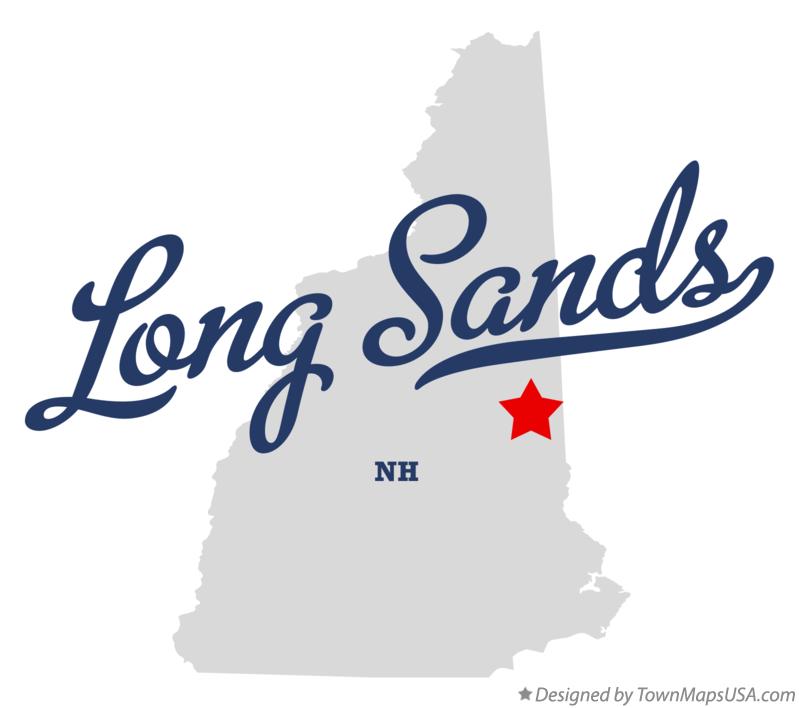 Map of Long Sands New Hampshire NH