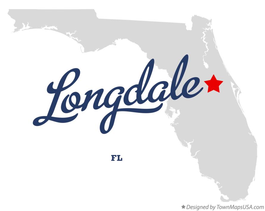 Map of Longdale Florida FL