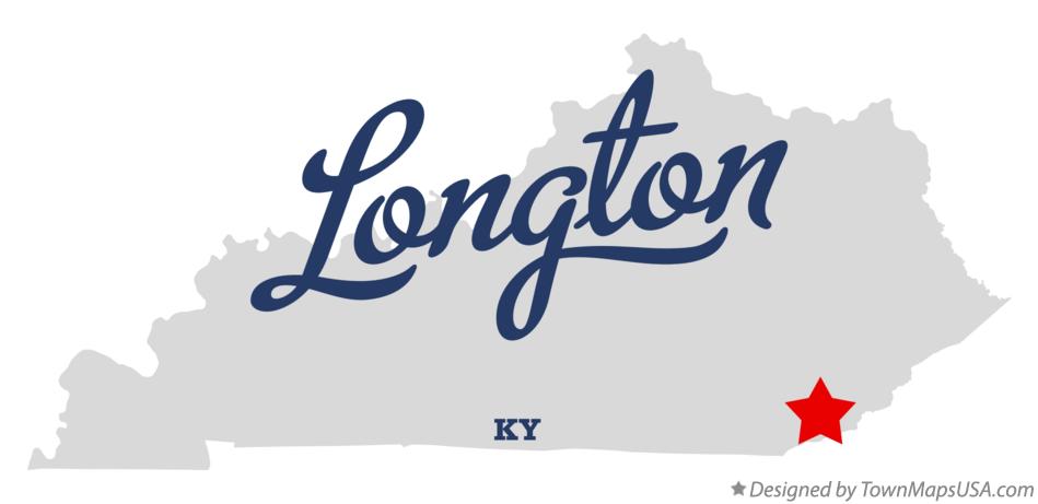 Map of Longton Kentucky KY
