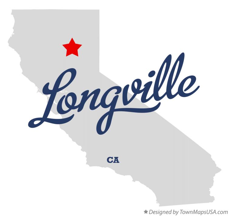 Map of Longville California CA