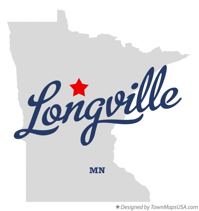 Map of Longville Minnesota MN