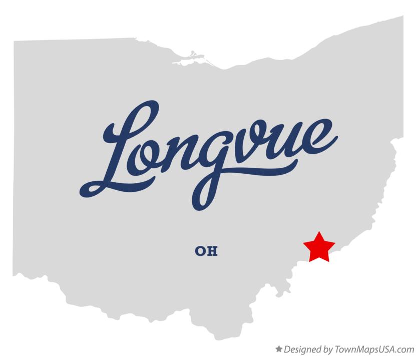 Map of Longvue Ohio OH
