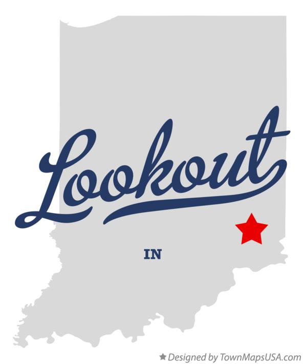 Map of Lookout Indiana IN
