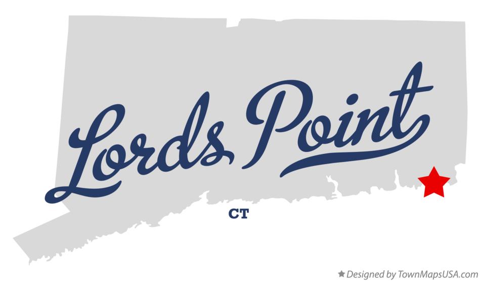 Map of Lords Point Connecticut CT