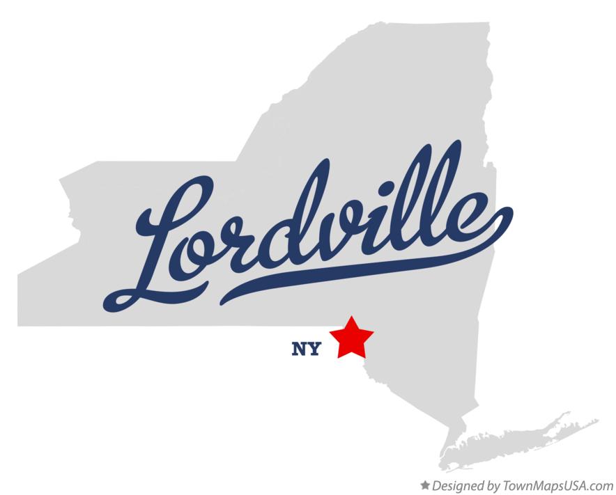 Map of Lordville New York NY