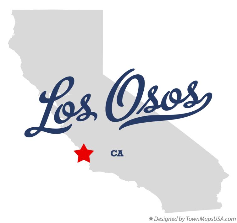 Map of Los Osos California CA