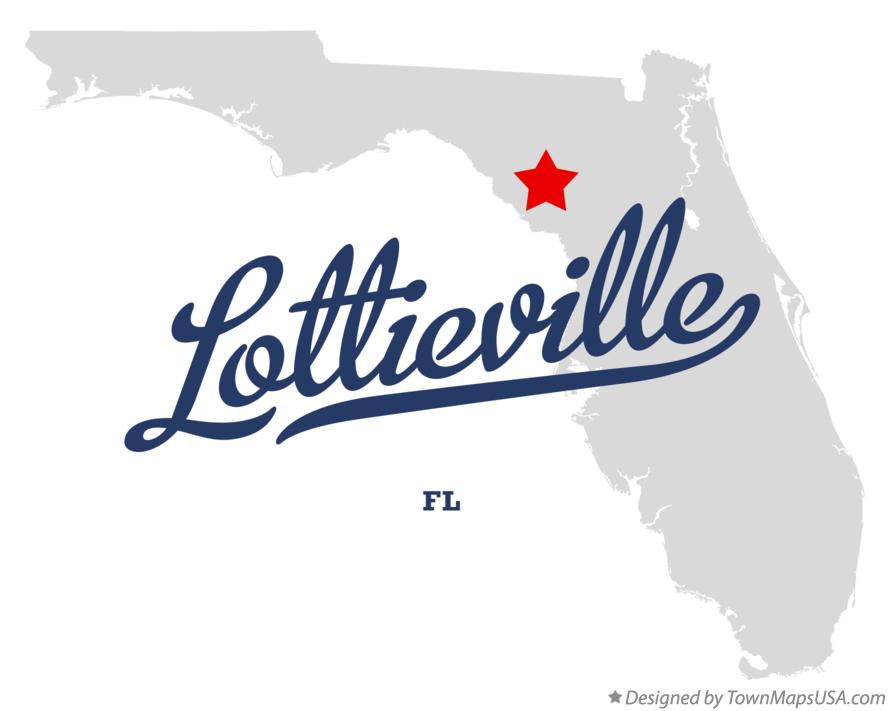 Map of Lottieville Florida FL