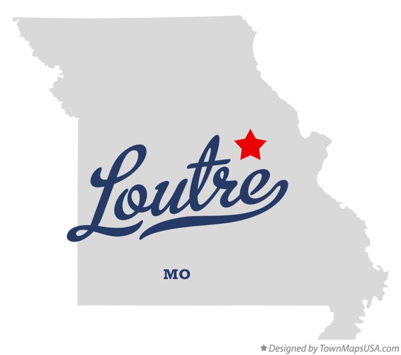 Map of Loutre Missouri MO