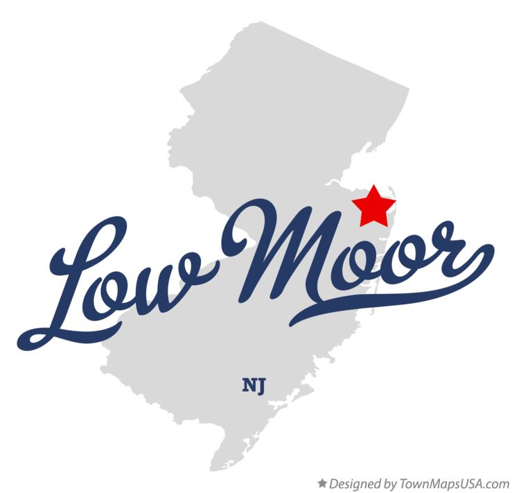 Map of Low Moor New Jersey NJ