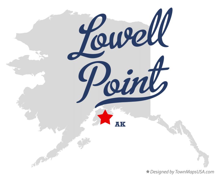 Map of Lowell Point Alaska AK