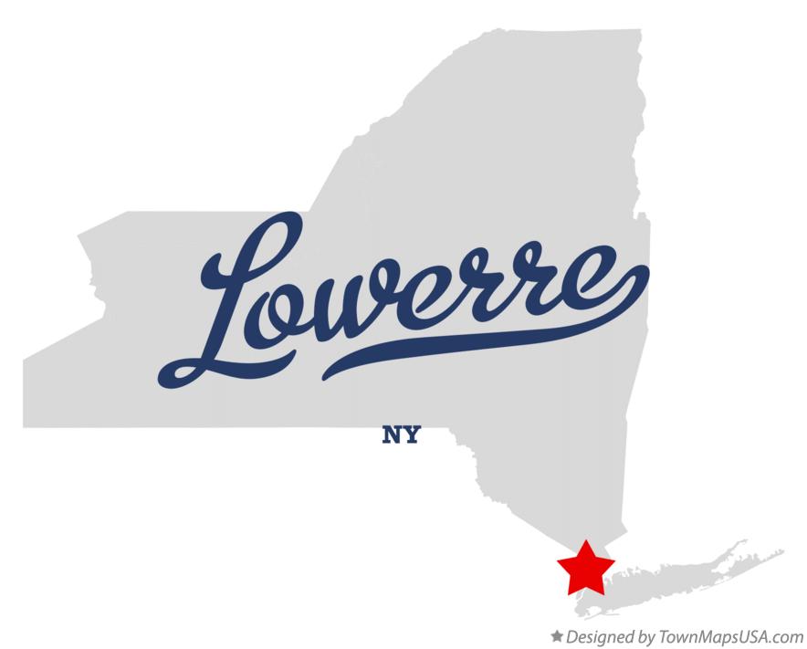 Map of Lowerre New York NY