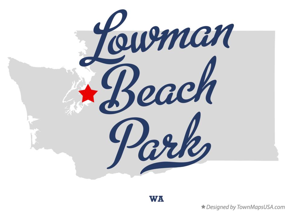 Map of Lowman Beach Park Washington WA