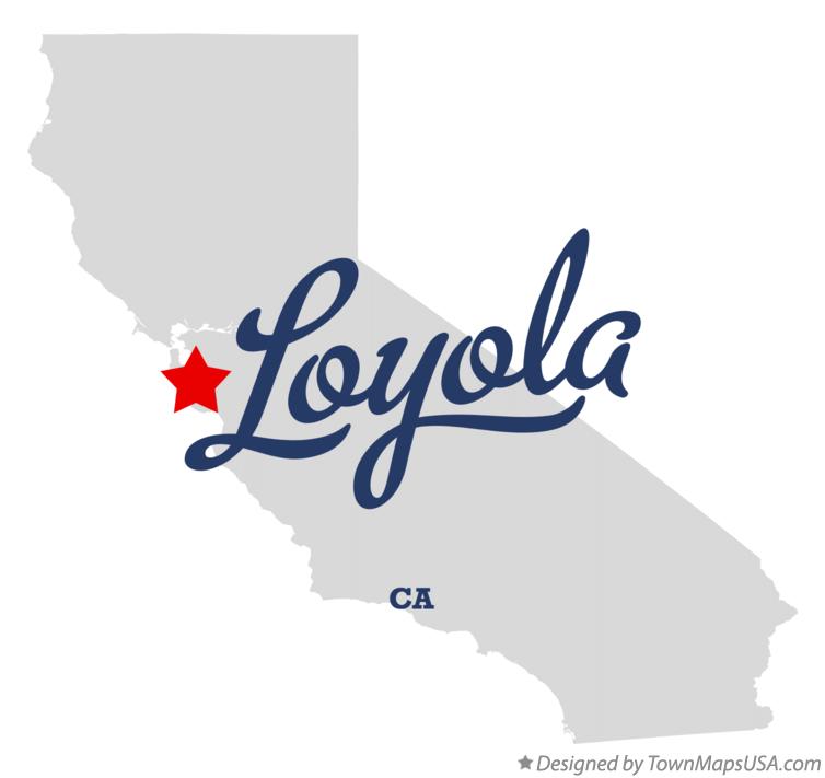 Map of Loyola California CA