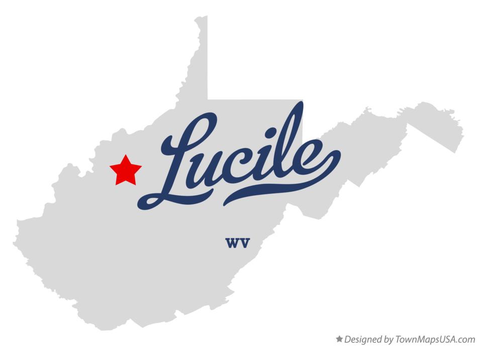 Map of Lucile West Virginia WV