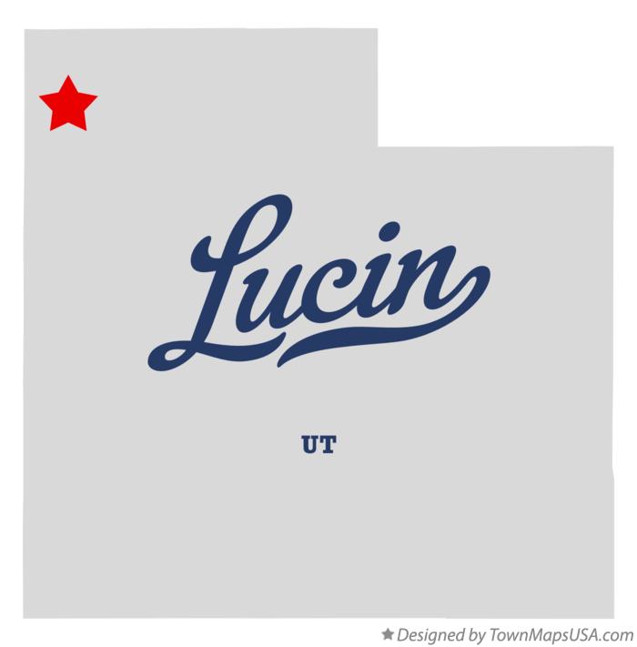 Map of Lucin Utah UT