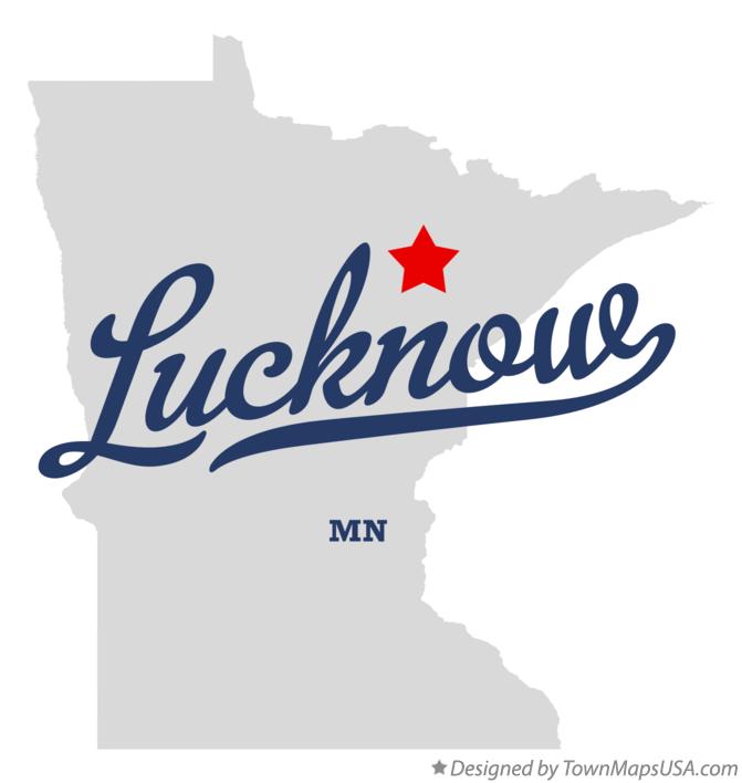 Map of Lucknow Minnesota MN