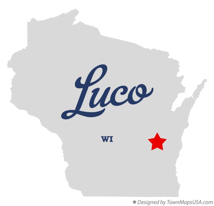 Map of Luco Wisconsin WI