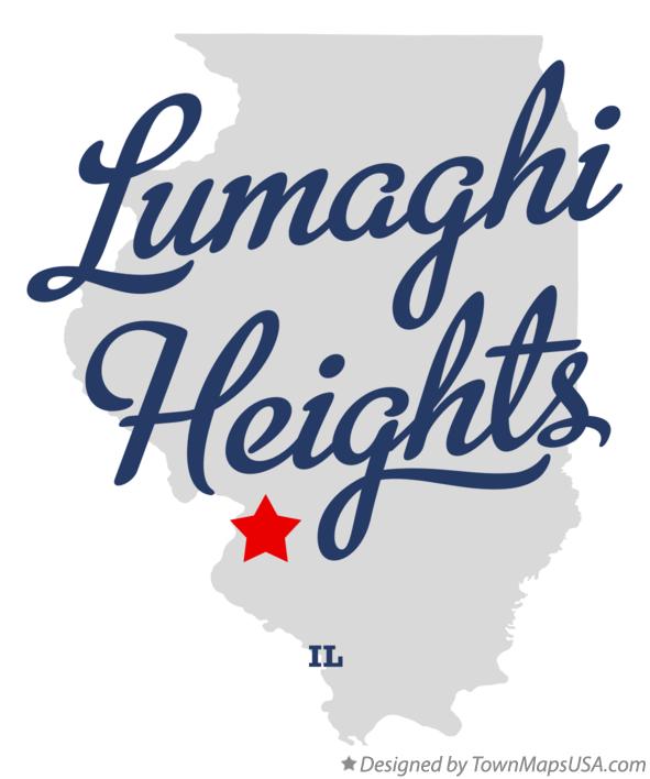 Map of Lumaghi Heights Illinois IL