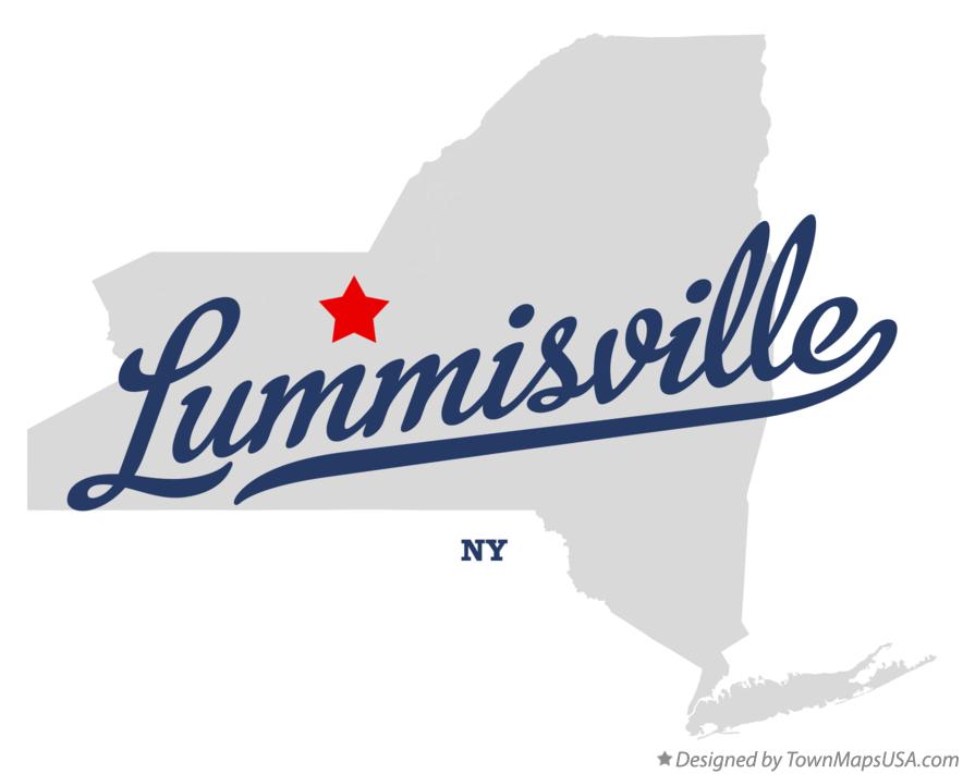Map of Lummisville New York NY