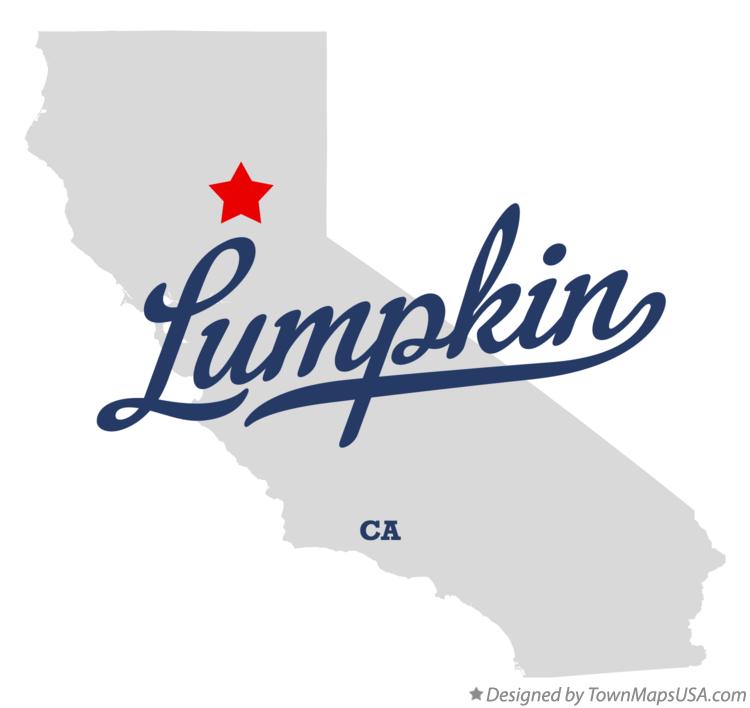 Map of Lumpkin California CA