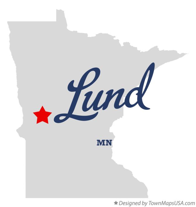 Map of Lund Minnesota MN